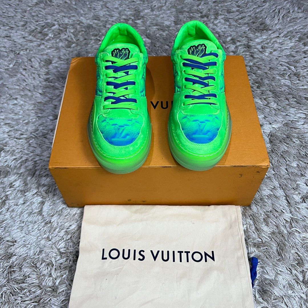 Louis Vuitton Ollie Richelieu Sneakers LV 8 Cartoon Excellent Condition! US  9