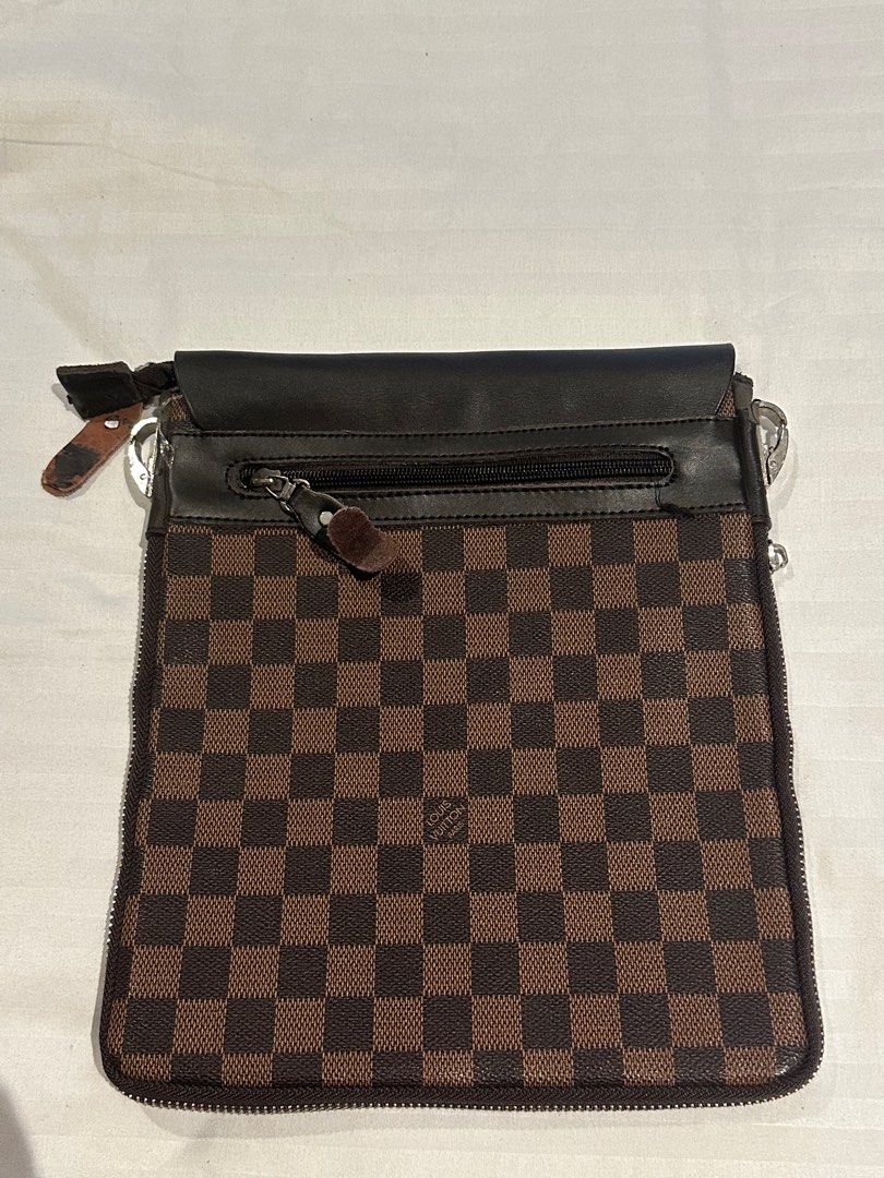 Auth Louis Vuitton Damier Pochette Bosphore Shoulder Bag N51111 Used