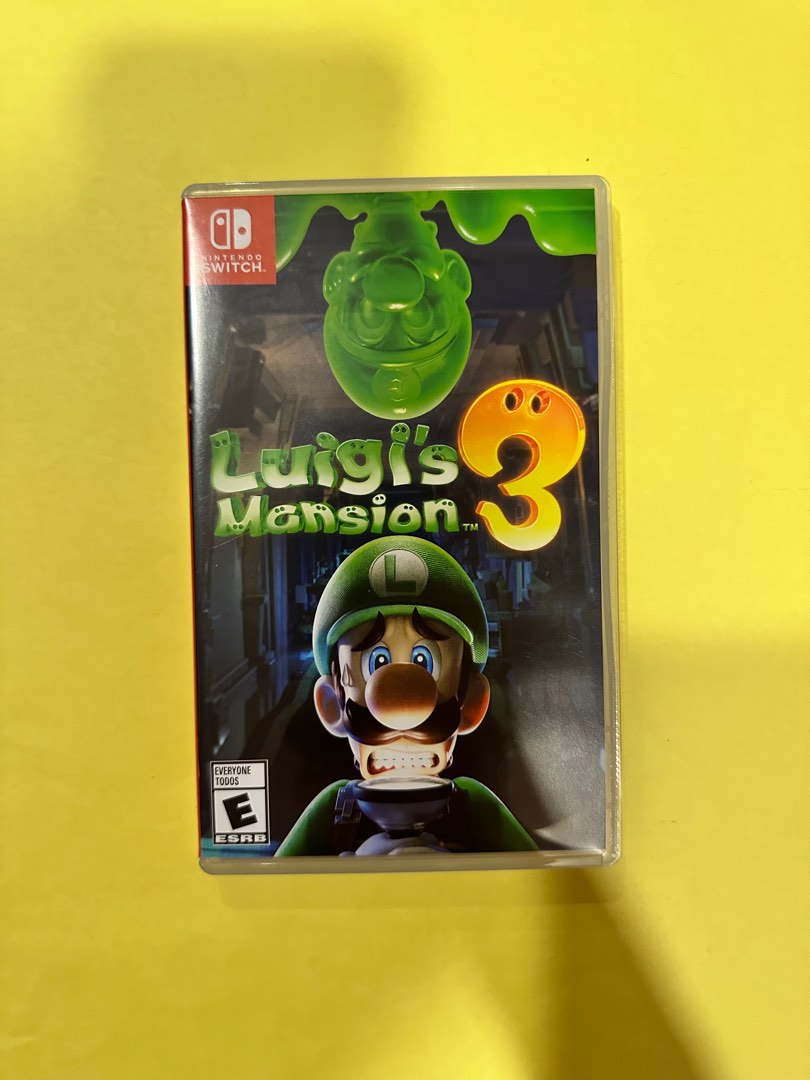 Luigi's Mansion 3 Nintendo Switch game, Video Gaming, Video Games