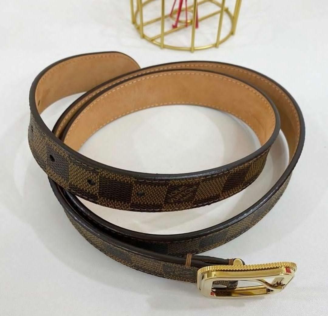 LV belt man, Men's Fashion, Watches & Accessories, Belts on Carousell