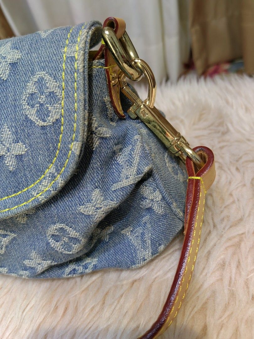 LV Denim Crossbody bag, Luxury, Bags & Wallets on Carousell