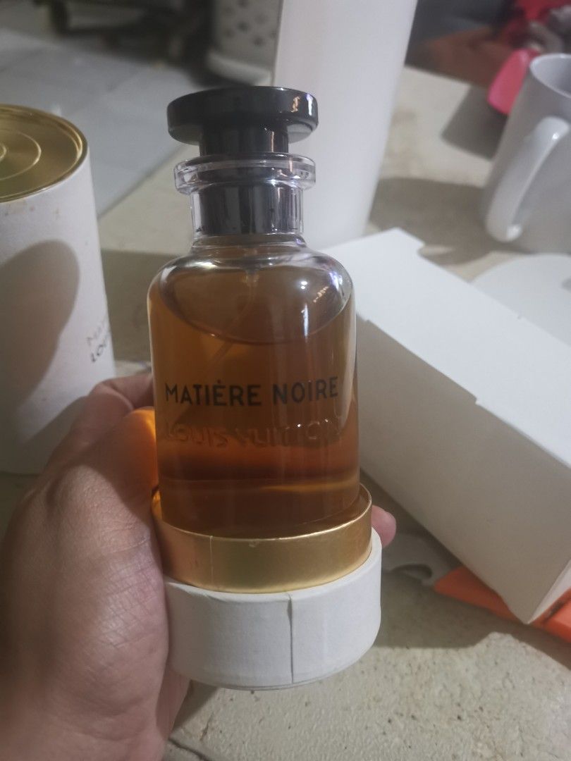 ORIGINAL] LOUIS VUITTON LV MATIERE NOIRE EDP 10ML FOR UNISEX, Beauty &  Personal Care, Fragrance & Deodorants on Carousell
