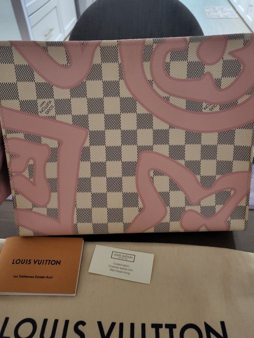 Toiletry 26 Pink Interior vintage Louis Vuitton 