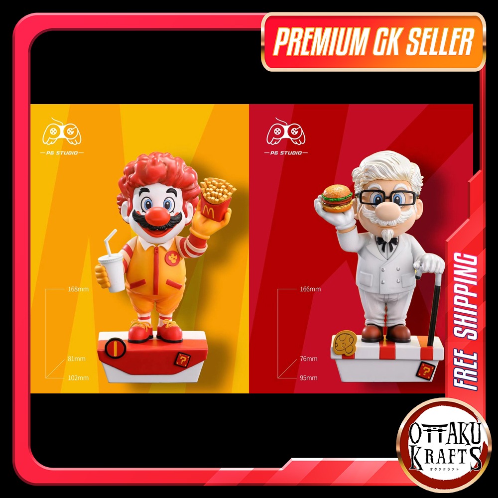 Mac Donald X KFC | PG Studio【PO - FREE Shipping】| GK Figure | GK ...