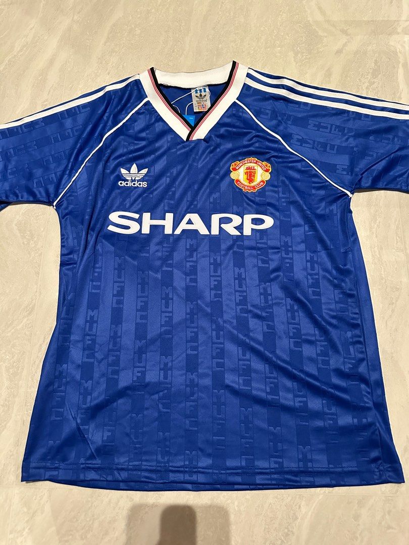 Man Utd 1988-90 Retro Jersey (M Size), Men's Fashion, Activewear