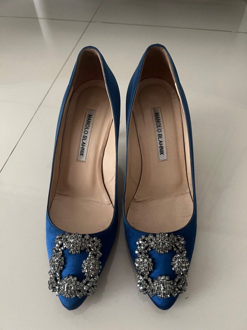 manolo blahnik shoes, Fesyen Wanita, Sepatu di Carousell