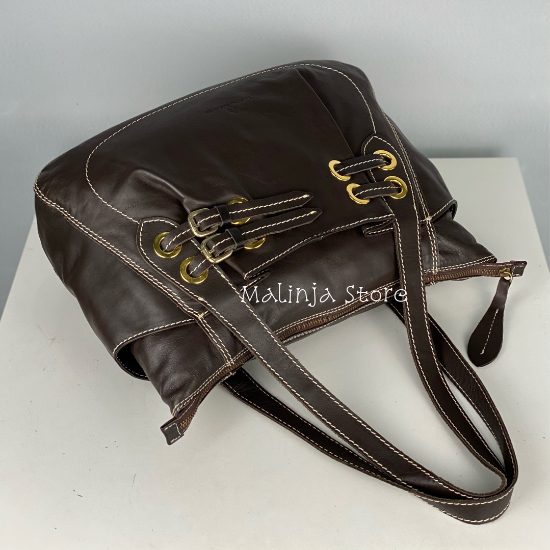 Marco buggiani leather bag top