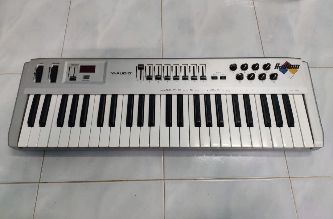MAudio Radium 49 MIDI Keyboard, Hobbies & Toys, Music & Media, Musical Instruments on Carousell
