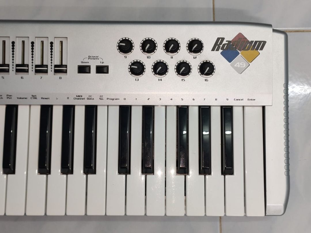 MAudio Radium 49 MIDI Keyboard, Hobbies & Toys, Music & Media, Musical