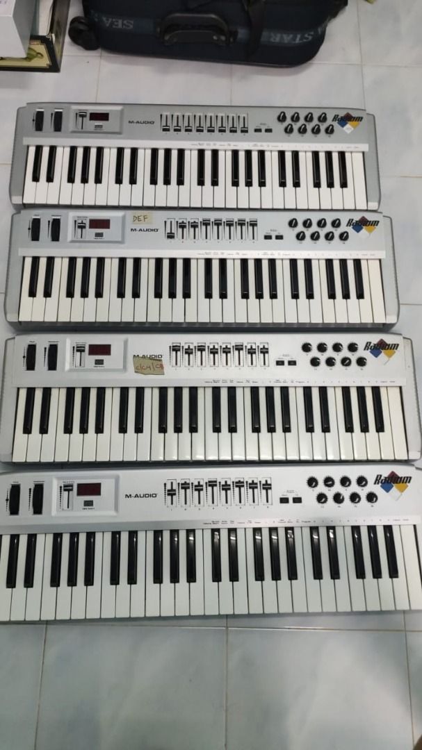 MAudio Radium 49 MIDI Keyboard, Hobbies & Toys, Music & Media, Musical Instruments on Carousell