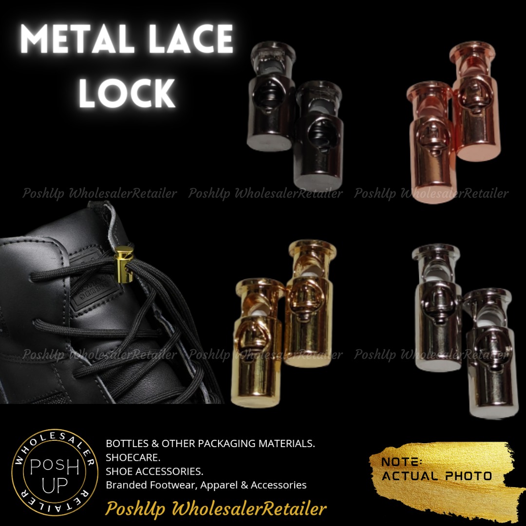 Metal lace lock outlet