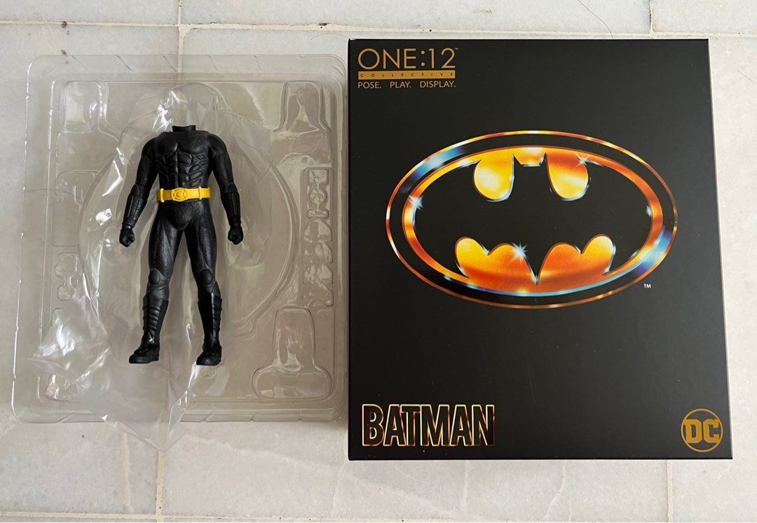 Mezco 1 12 Batman 89 Keaton Body only Hobbies Toys Toys
