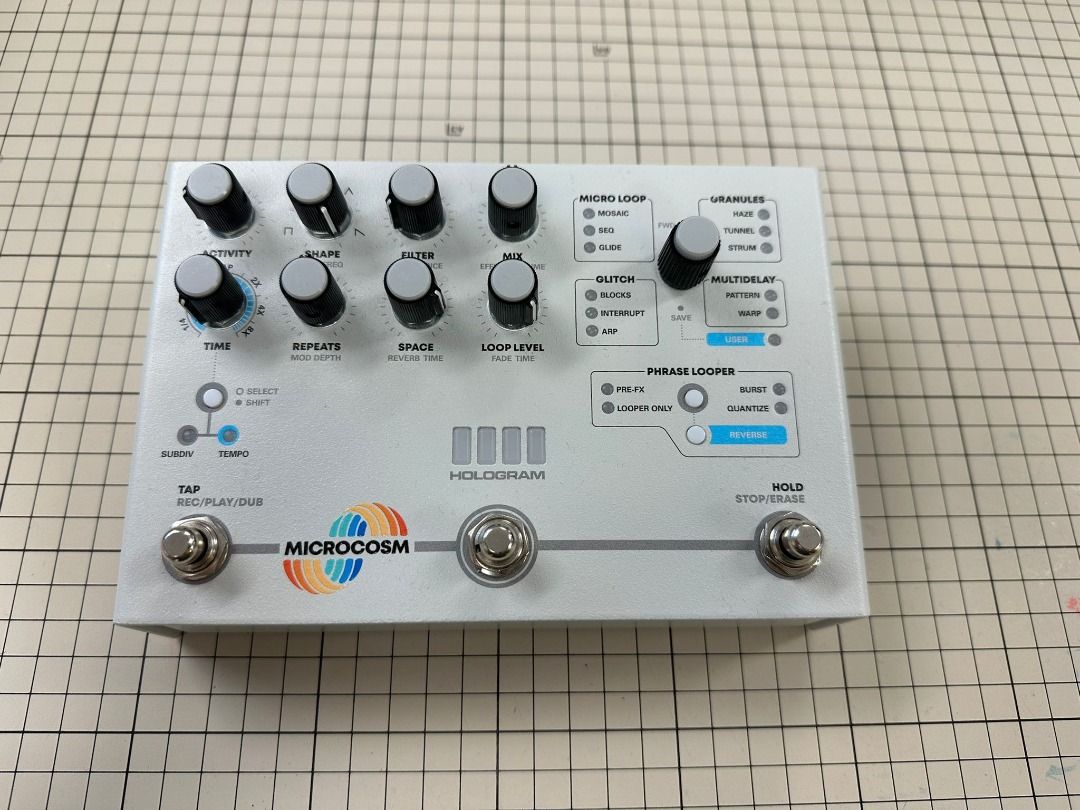 Microcosm | Granular Looper & Glitch Pedal. 結他效果器, 興趣及遊戲