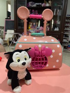 Minnie mouse cat luggage