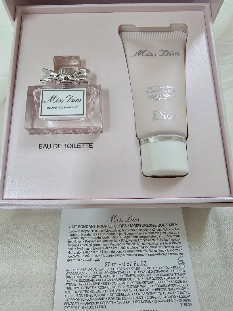 Coffret miss sales dior