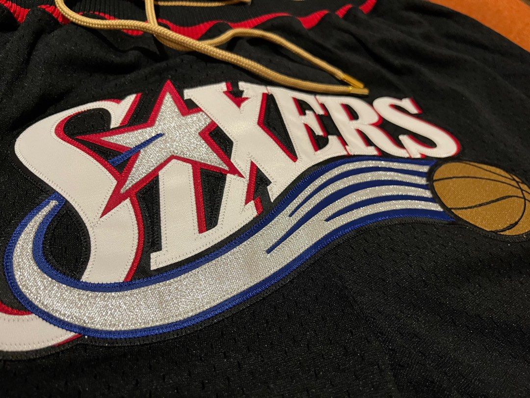 76ers just don shorts