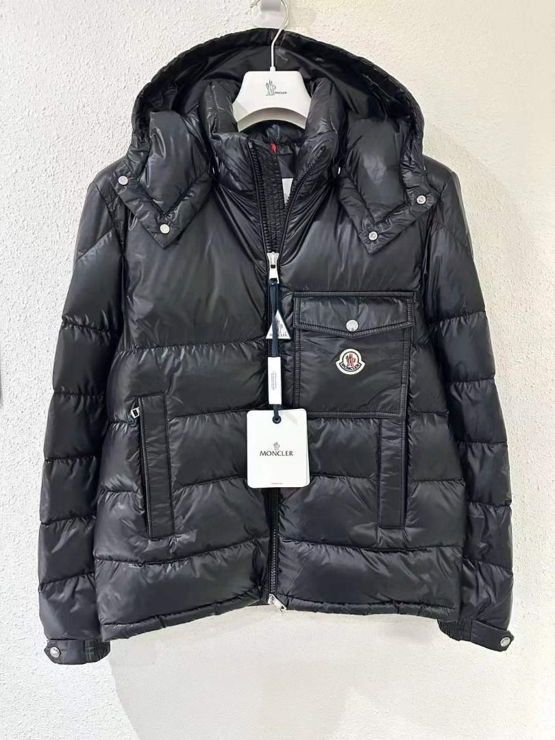 Moncler Wollaston Down Jacket for Men in Black 1A00001 595ZZ 999 Size 1 2 3 Carousell