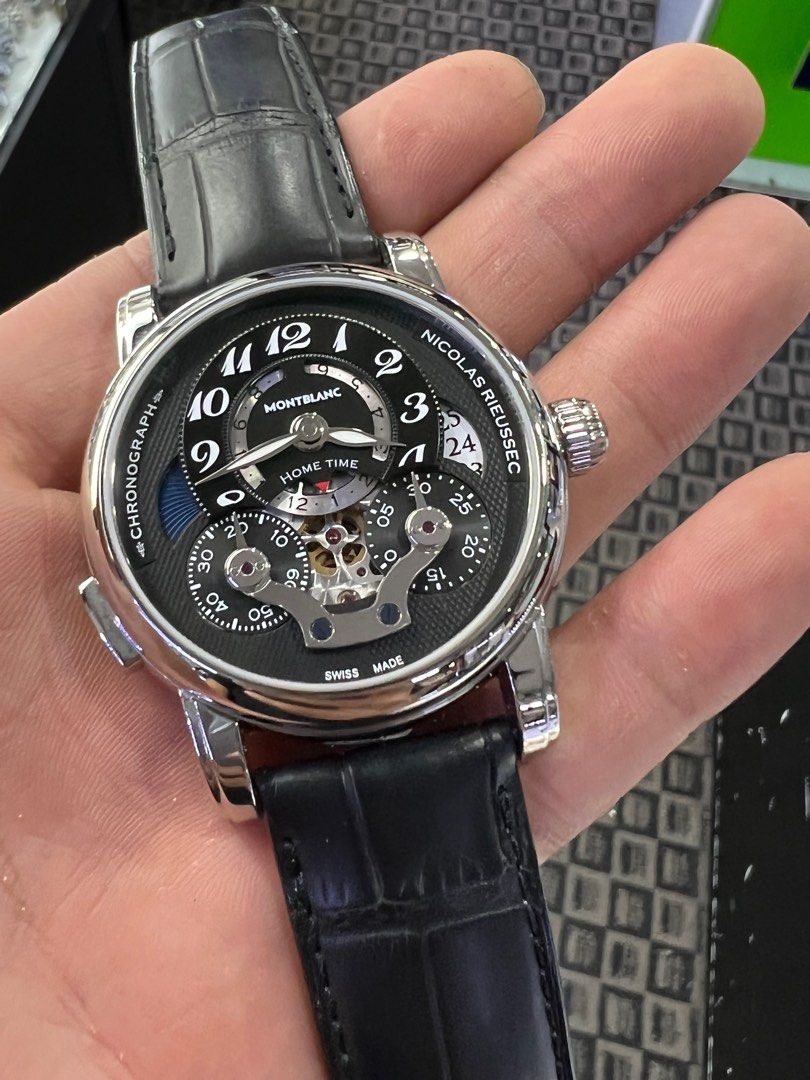 Montblanc nicolas rieussec on sale chronograph automatic