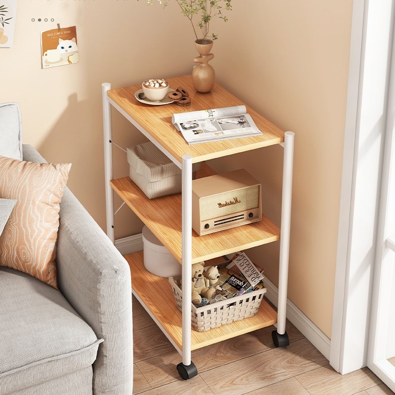 Movable Rack Sofa Side Trolley Tea Table Kitchen Storage Shelf ...