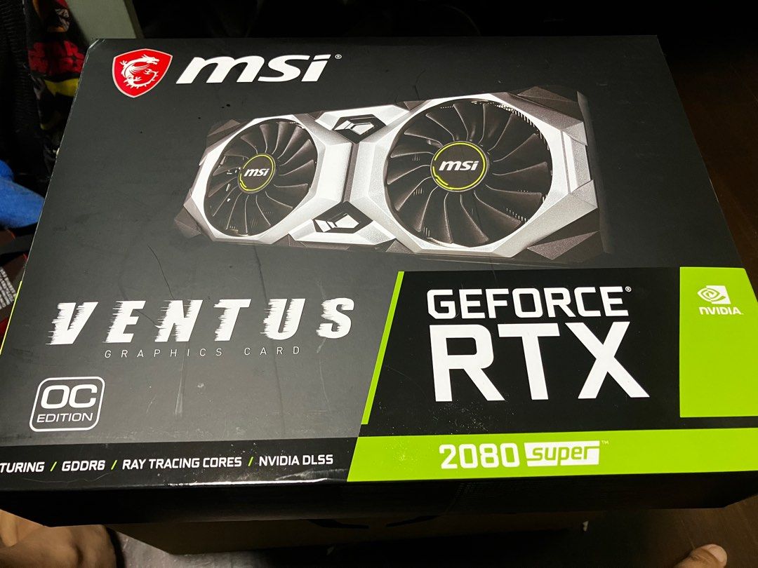 MSI RTX 2080 SUPER VENTUS OC, Computers & Tech, Parts & Accessories ...