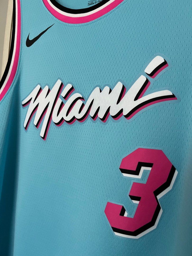 Dwyane Wade Authentic Miami Heat Nike City Edition Vice City