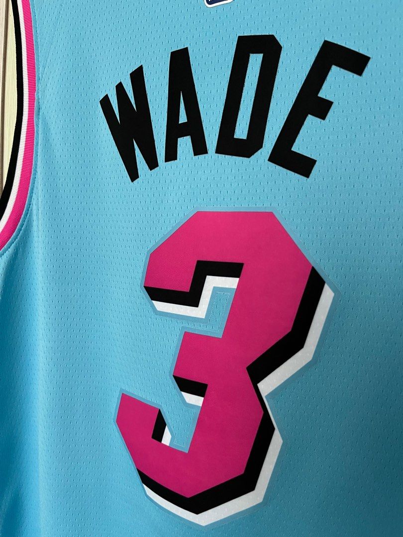 Dwyane Wade Vice Nights Authentic City Edition NBA Jersey 