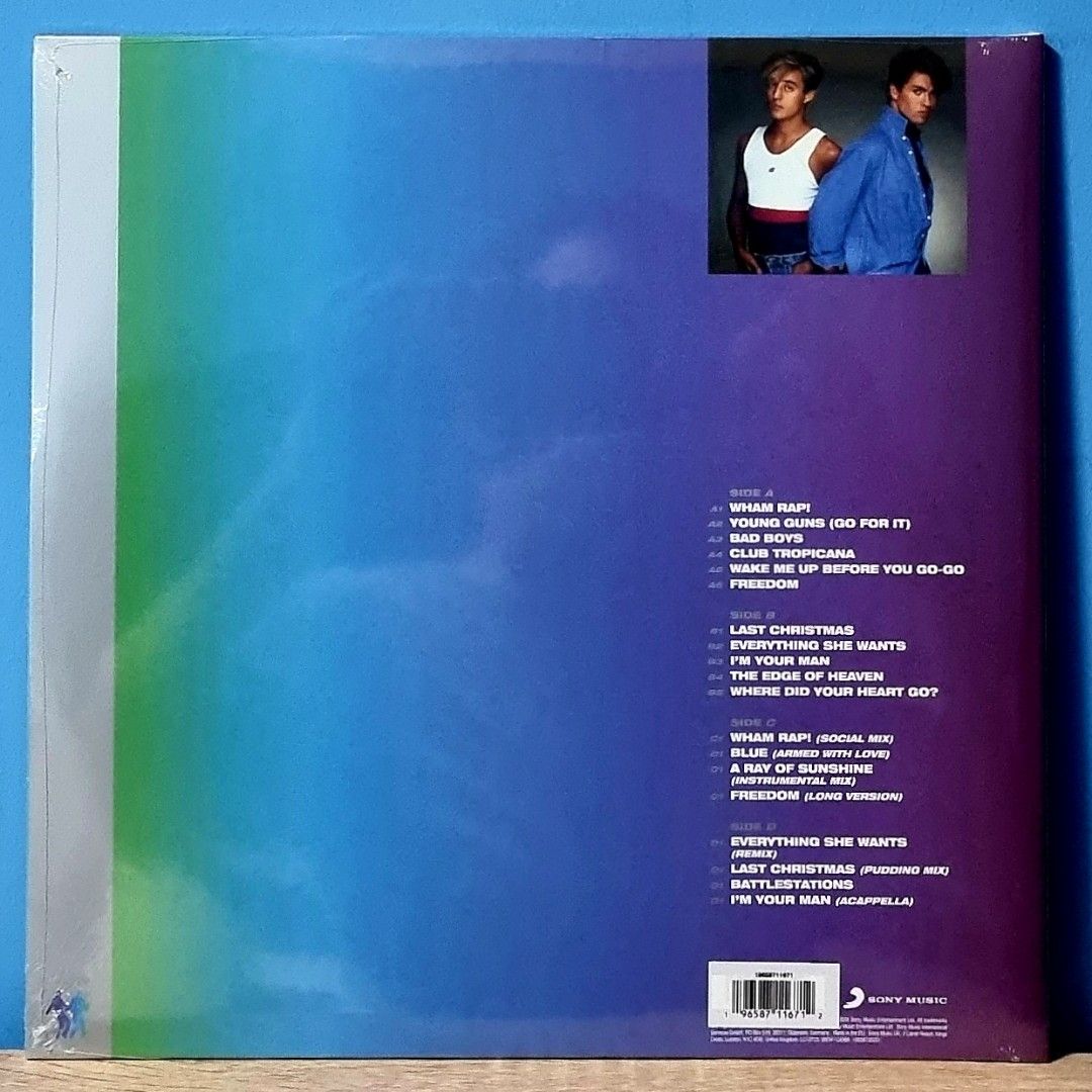 NEW 2LP : Wham! - The Singles (Echoes From The Edge Of Heaven