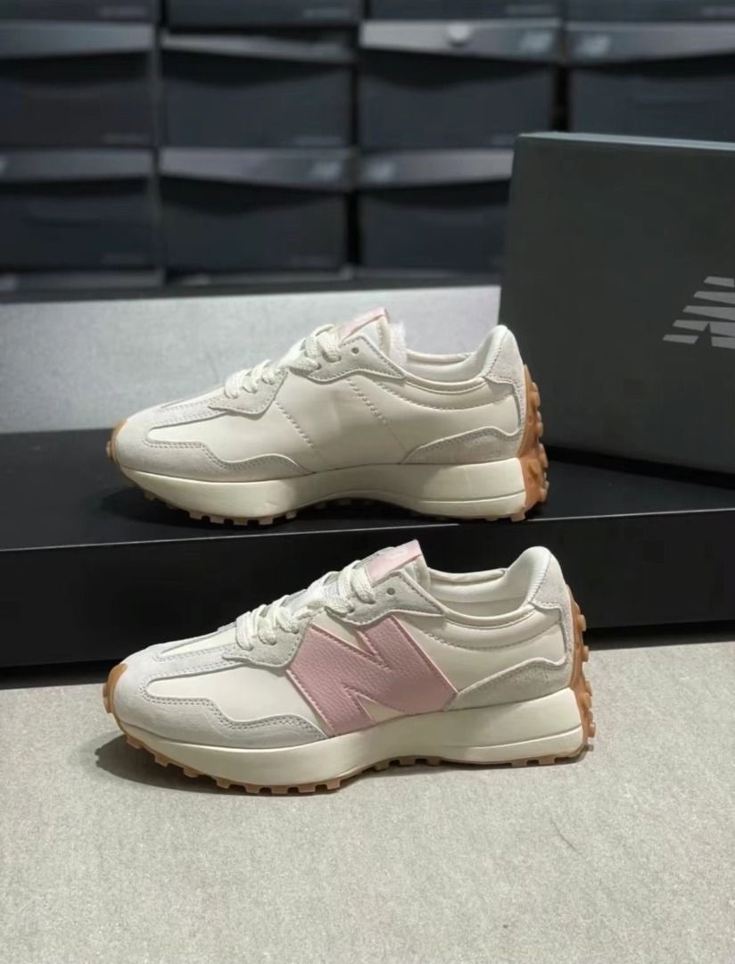 New Balance NB 327 Sea Salt Powder Euro 36-45, Women's Fashion, Footwear,  Sneakers on Carousell
