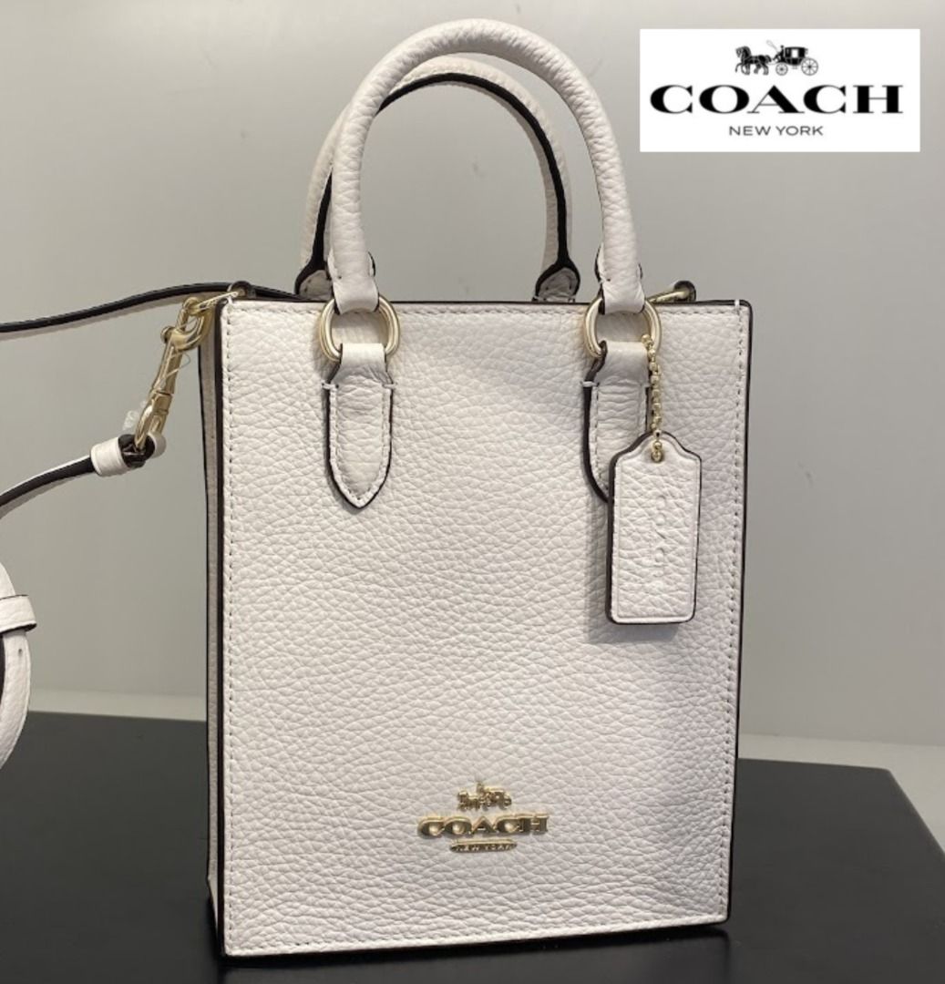 White hotsell coach satchel