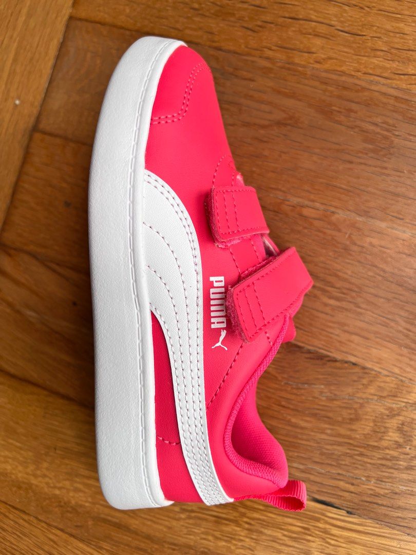 White puma new arrivals trainers kids