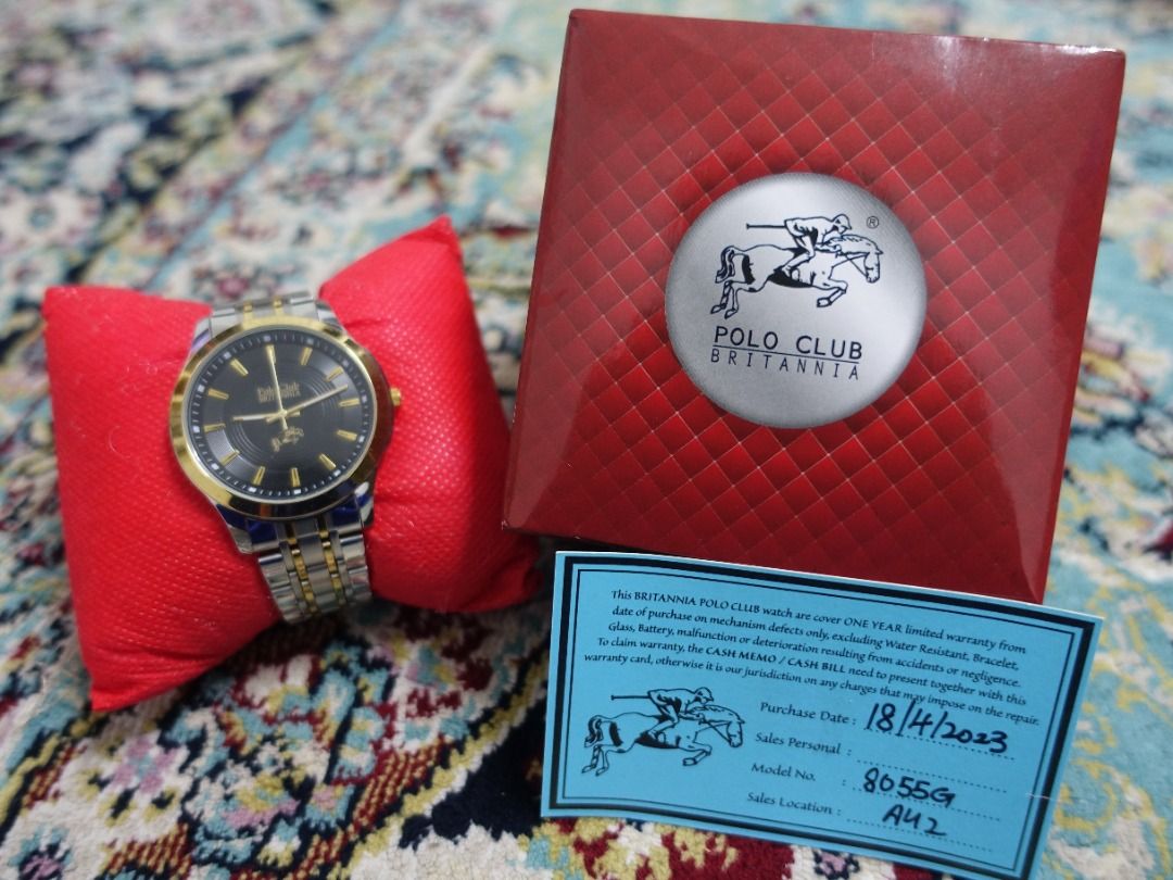 New Polo Club Britannia Watch Men s Fashion Watches