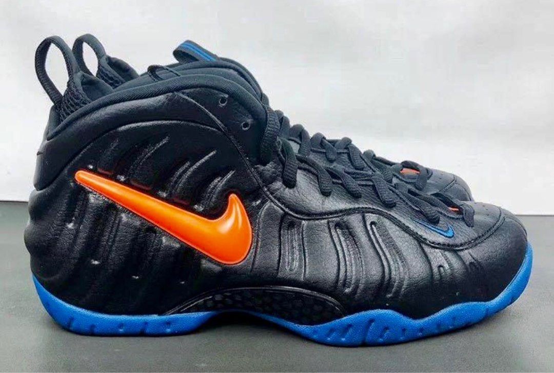 Nike air deals foamposite pro knicks