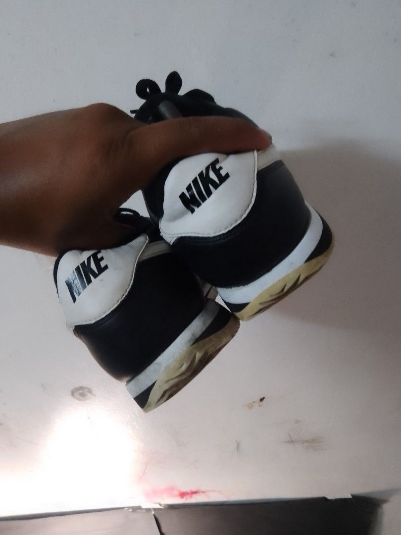 Nike Cortez Basic Leather Mens Lifestyle Shoe Black White 819719-012 – Shoe  Palace