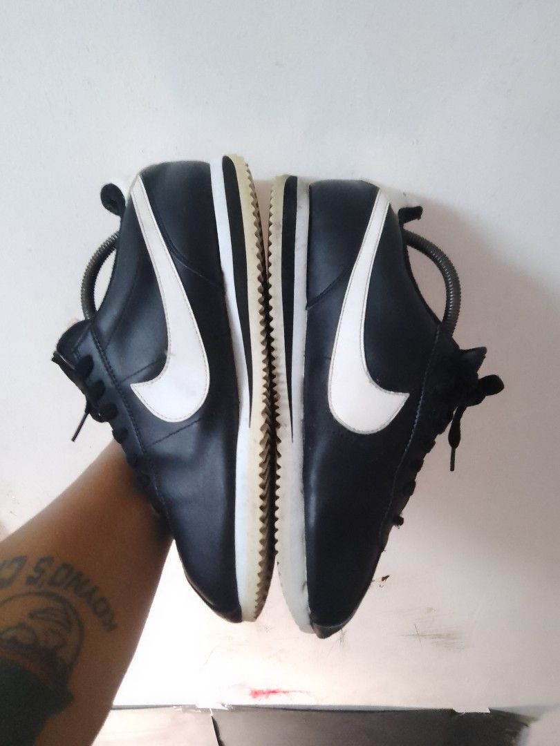 Nike Cortez Basic Leather Mens Lifestyle Shoe Black White 819719-012 – Shoe  Palace