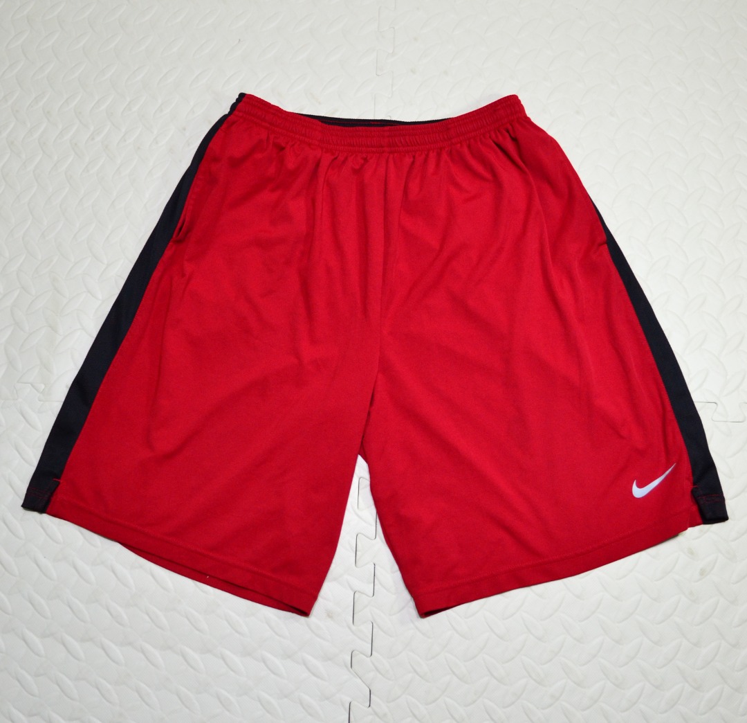 Red nike deals jogger shorts