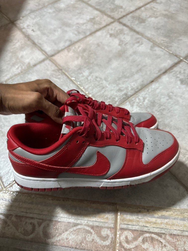Nike Dunks Low UNLV, Men's Fashion, Footwear, Sneakers on Carousell