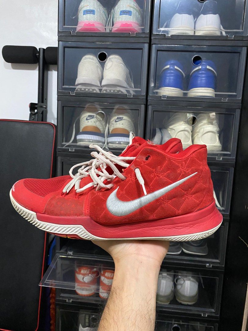 Nike Kyrie 3 University Red Men s Fashion Footwear Sneakers
