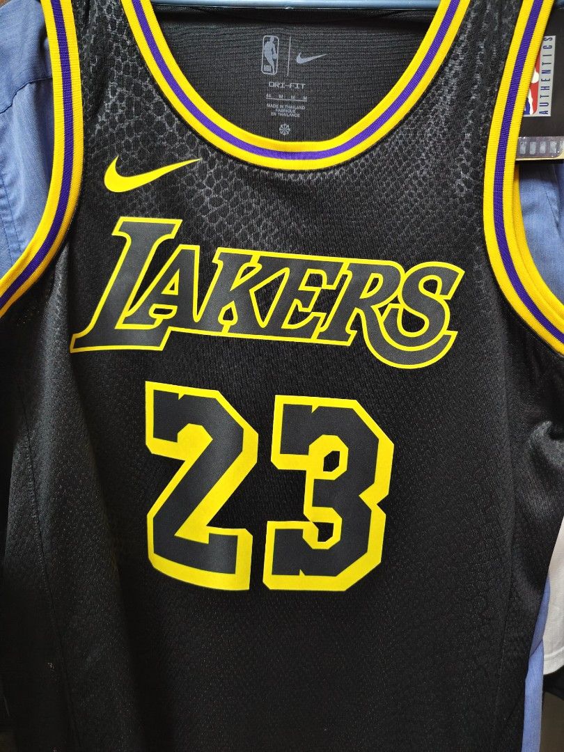 Nike LeBron Black Mamba NBA Jersey Men s Fashion Tops Sets