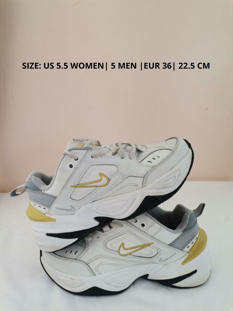 Nike M2K TeknoPlatinum Tint Size 5.5 Women 5 Men Women s