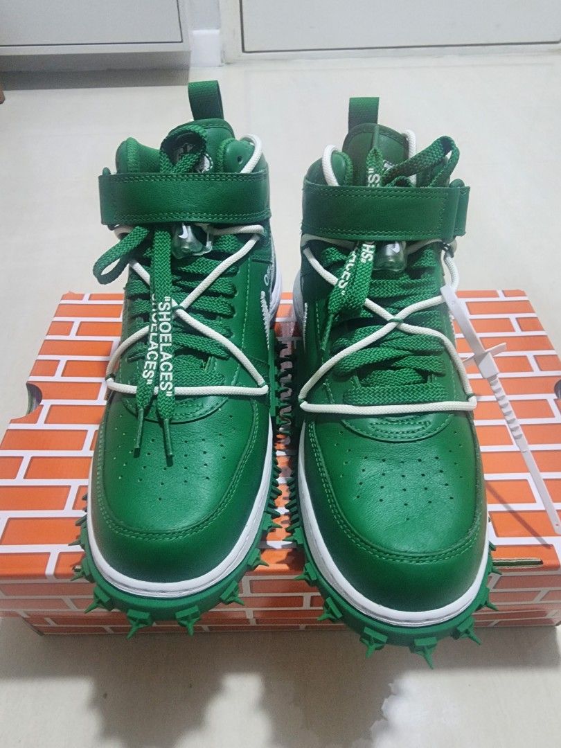 Air force 1 pine green top