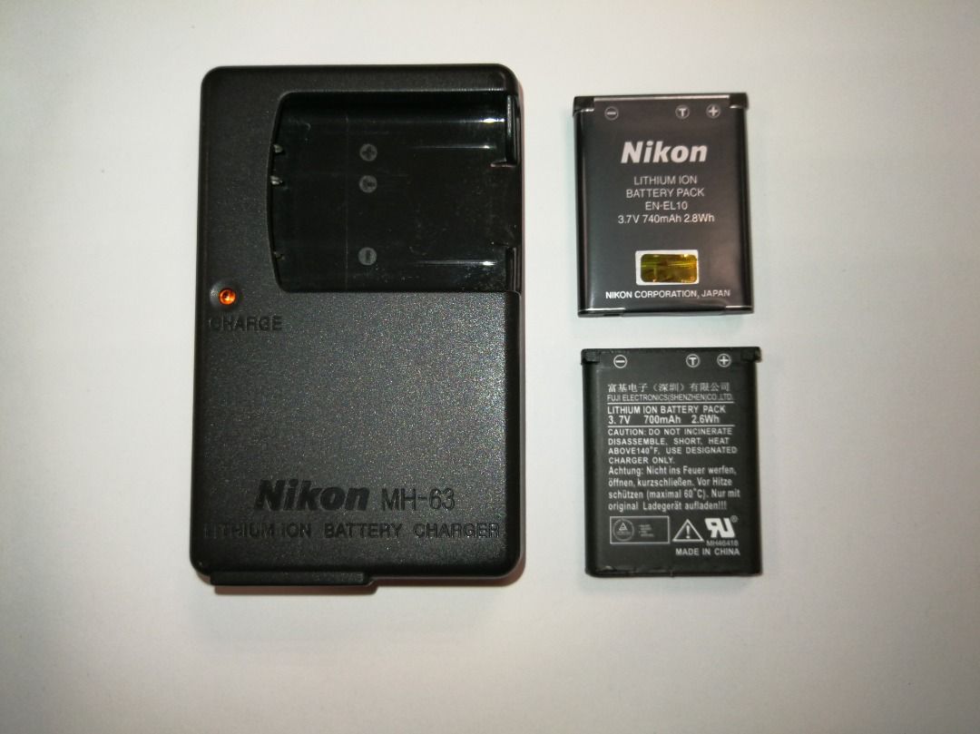 EN-EL10 用 MH-63 超軽量 USB Type C 急速 互換充電器 NIKON ニコン