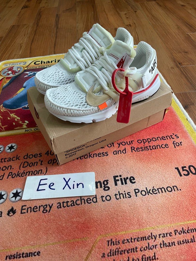 Fake off white presto sale white
