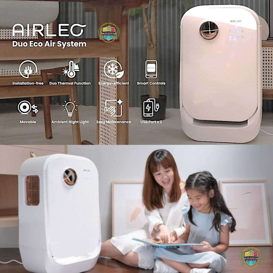 [Official Dealer] AIRLEO Eco Cooling System for home, schools, baby ...