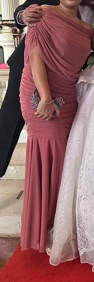Old rose evening gown on sale