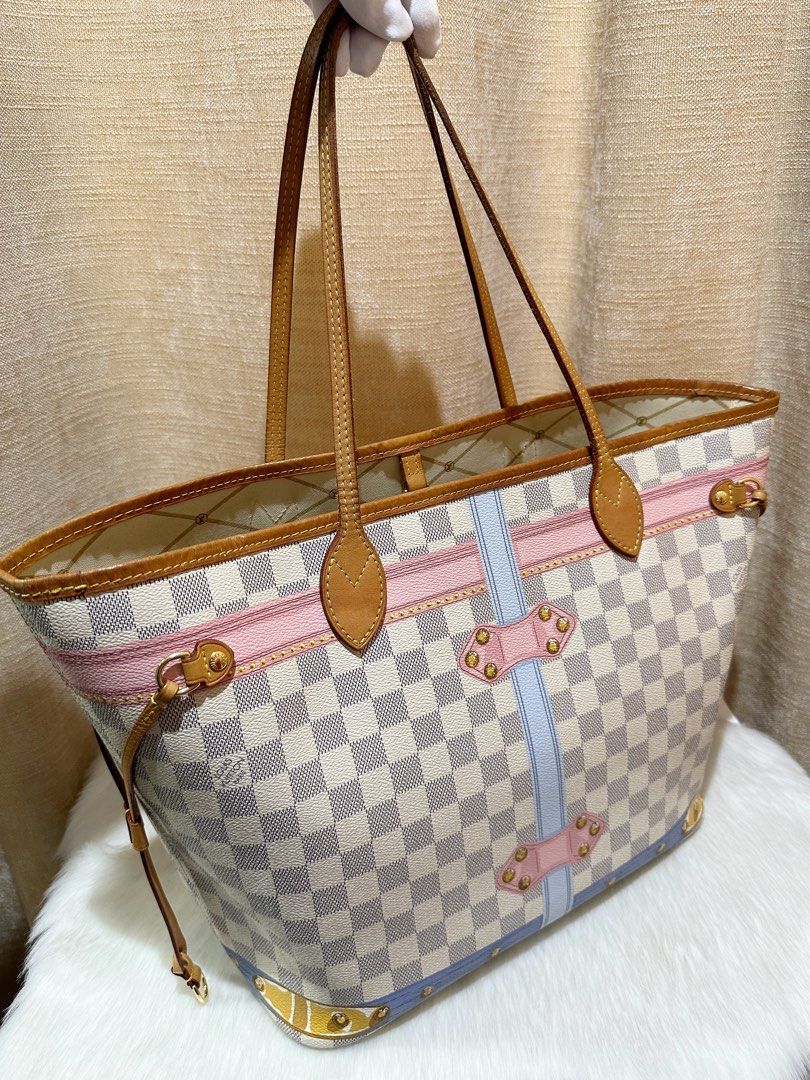 Onhand Authentic Louis Vuitton Lv Trunk Neverfull MM with Pouch