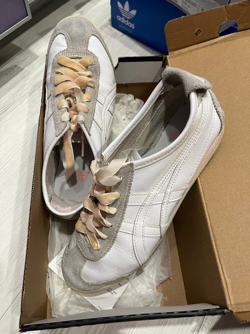 onitsuka pink grey and white sneakers (Category: Sneakers) located in Manila. Submitted by thethriftlab (Listing ID 1241486101, Image 3). Description: .