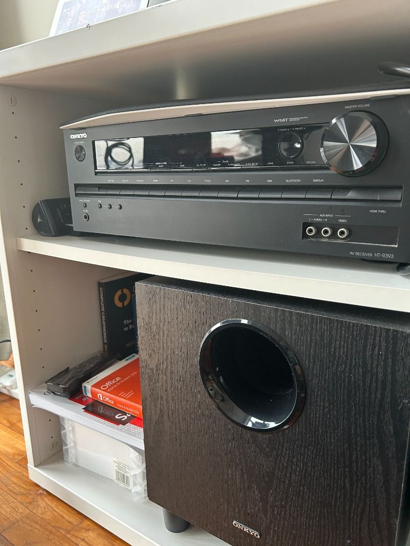 ONKYO HTS3700 5.1 CHANNEL AV HOME THEATRE SYSTEM, Audio, Soundbars