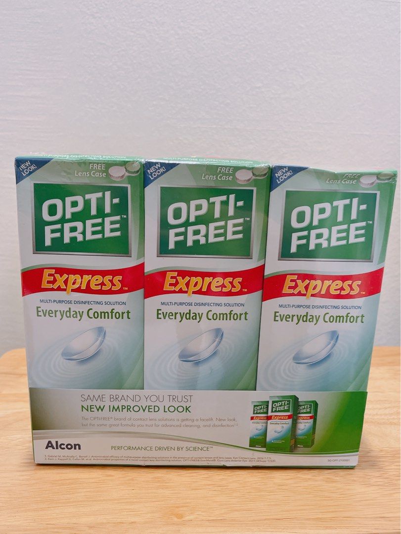 OPTIFREE Contact lens solution, Beauty & Personal Care, Vision Care on