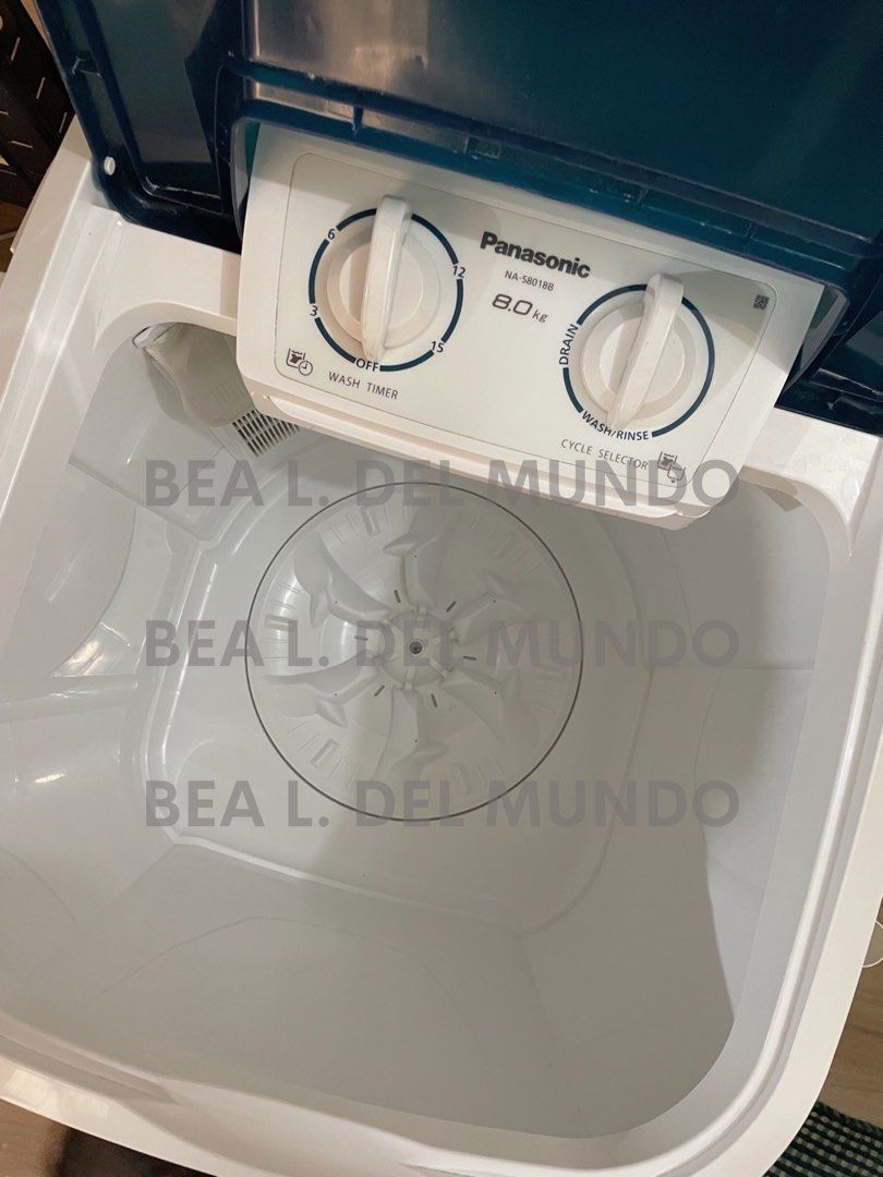 Panasonic SingleTub Washing Machine 8kg, TV & Home Appliances, Washing