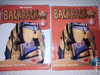 Pearson backpack 6 gold ( textbook + workbook)